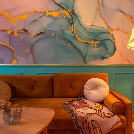 Διαμέρισμα Colorful, Working Place, Netflix, Sight Seeing Λειψία