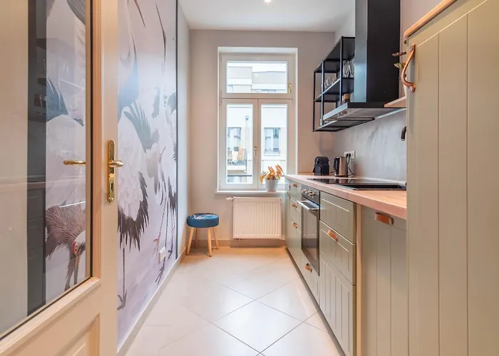 Appartement Colorful, Working Place, Netflix, Sight Seeing Leipzig